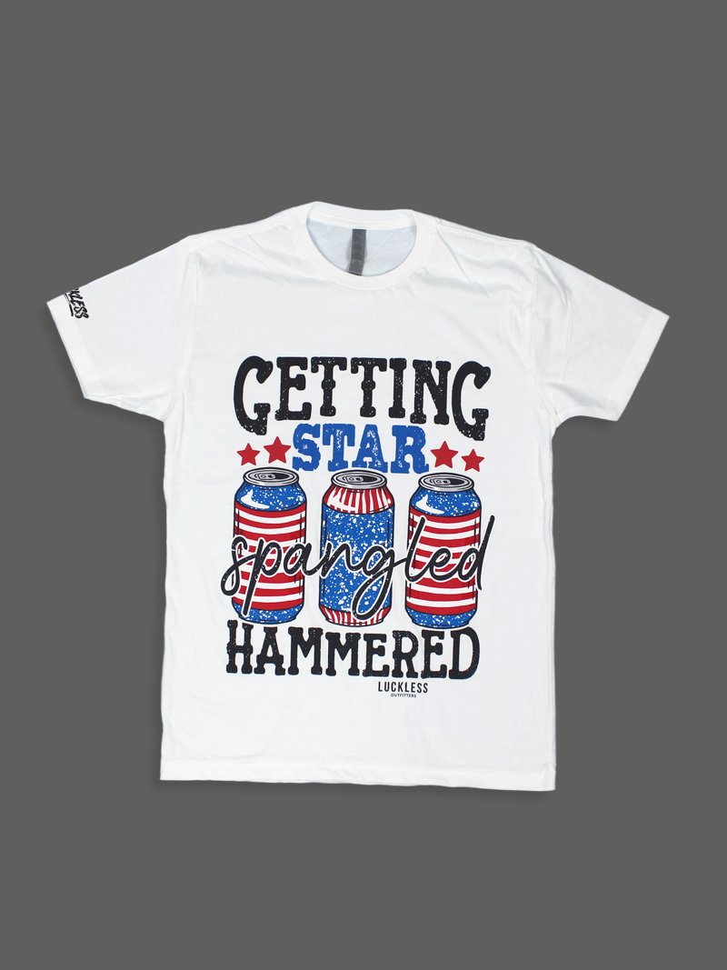 Star Spangled Hammered Tee