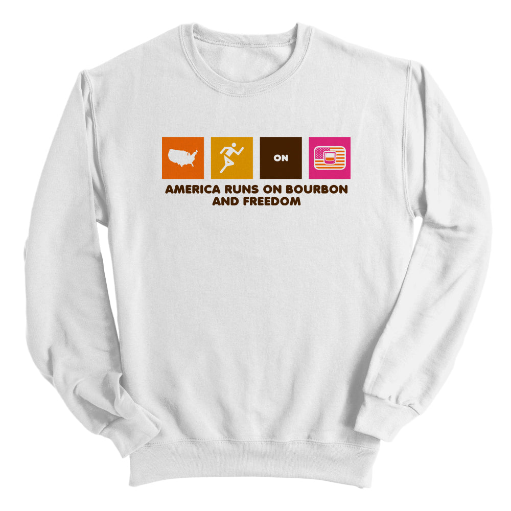 America Runs on Bourbon and Freedom (Front)