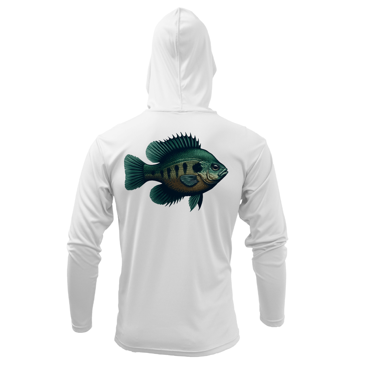 Florida Freshwater Born Bluegill Women's Long Sleeve UPF 50+ Dry-Fit Hoodie