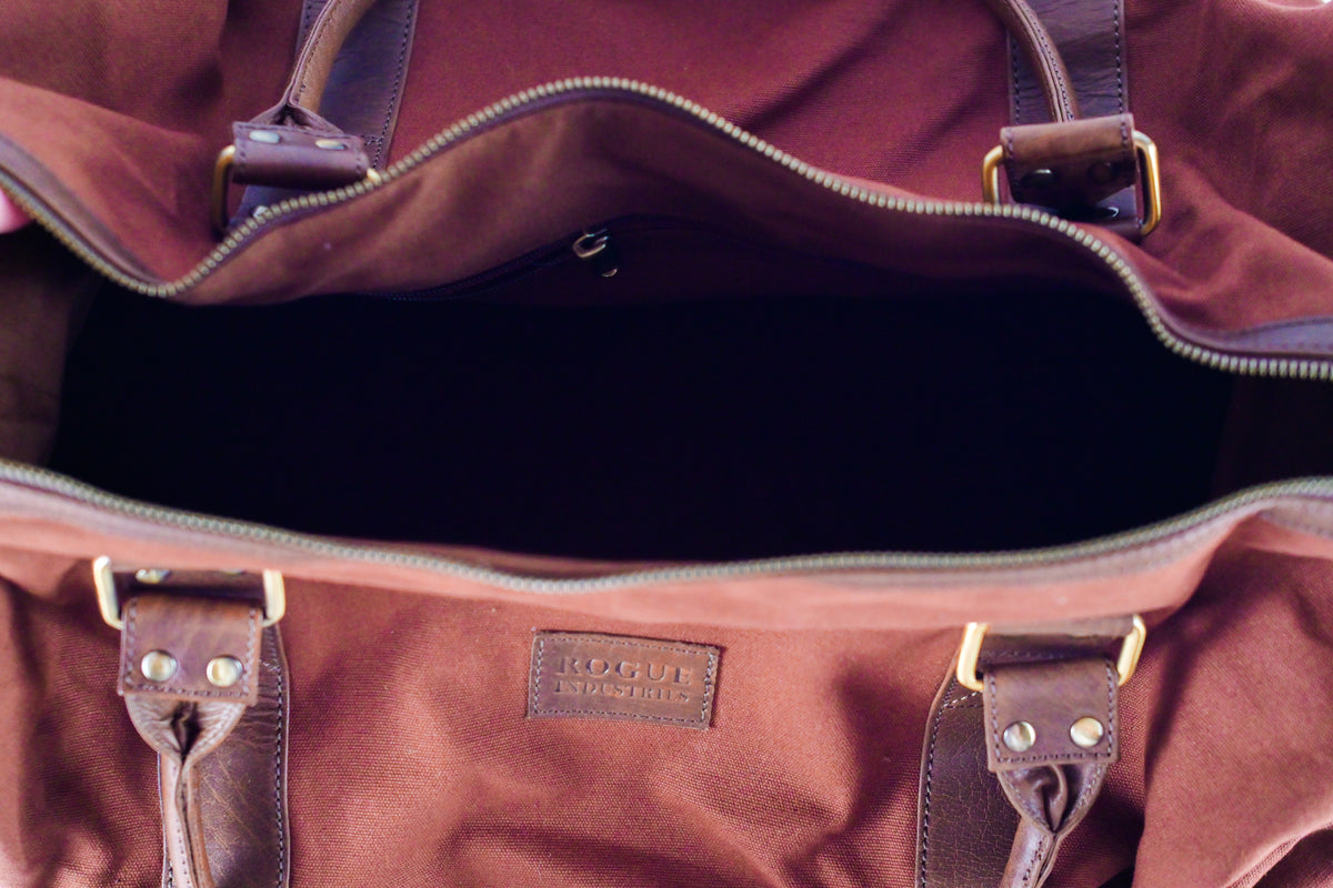 White Cap Waxed Canvas Duffle