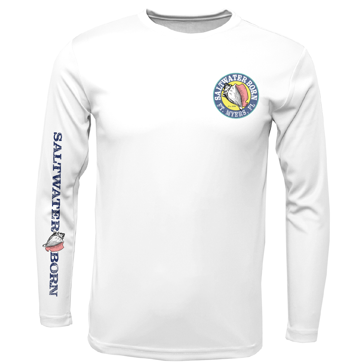 Fort Myers, FL Kraken Men's Long Sleeve UPF 50+ Dry-Fit Shirt