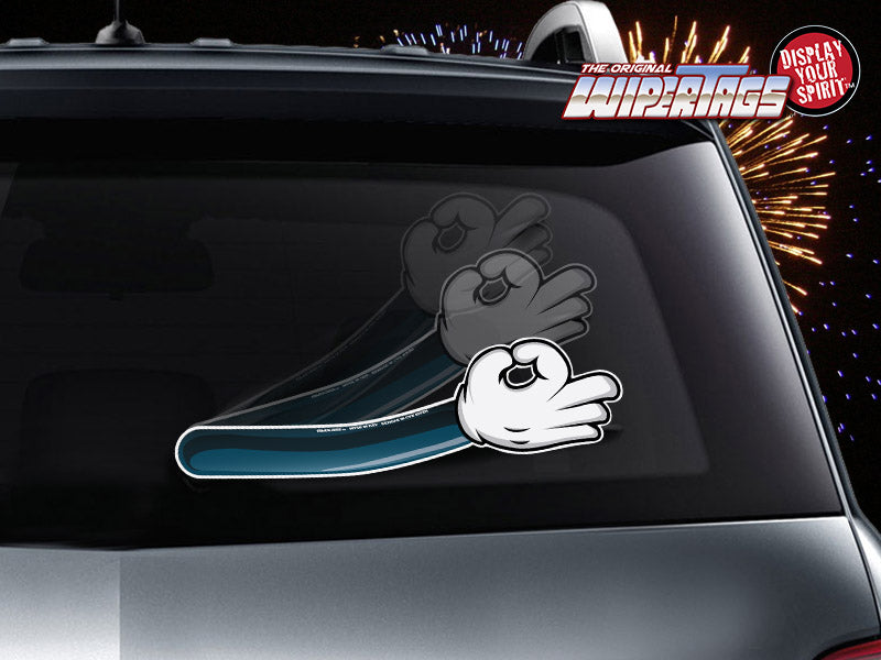 White Glove OK/Circle Game WiperTags