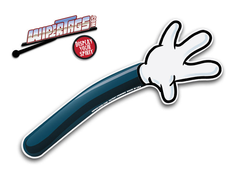 White Glove Wave WiperTags