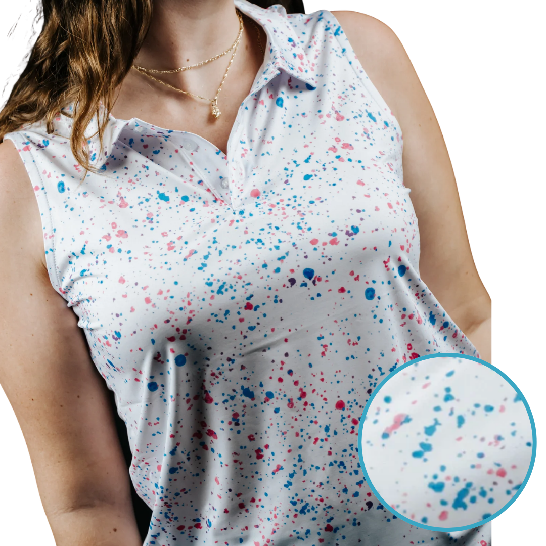 White Paint Splatter