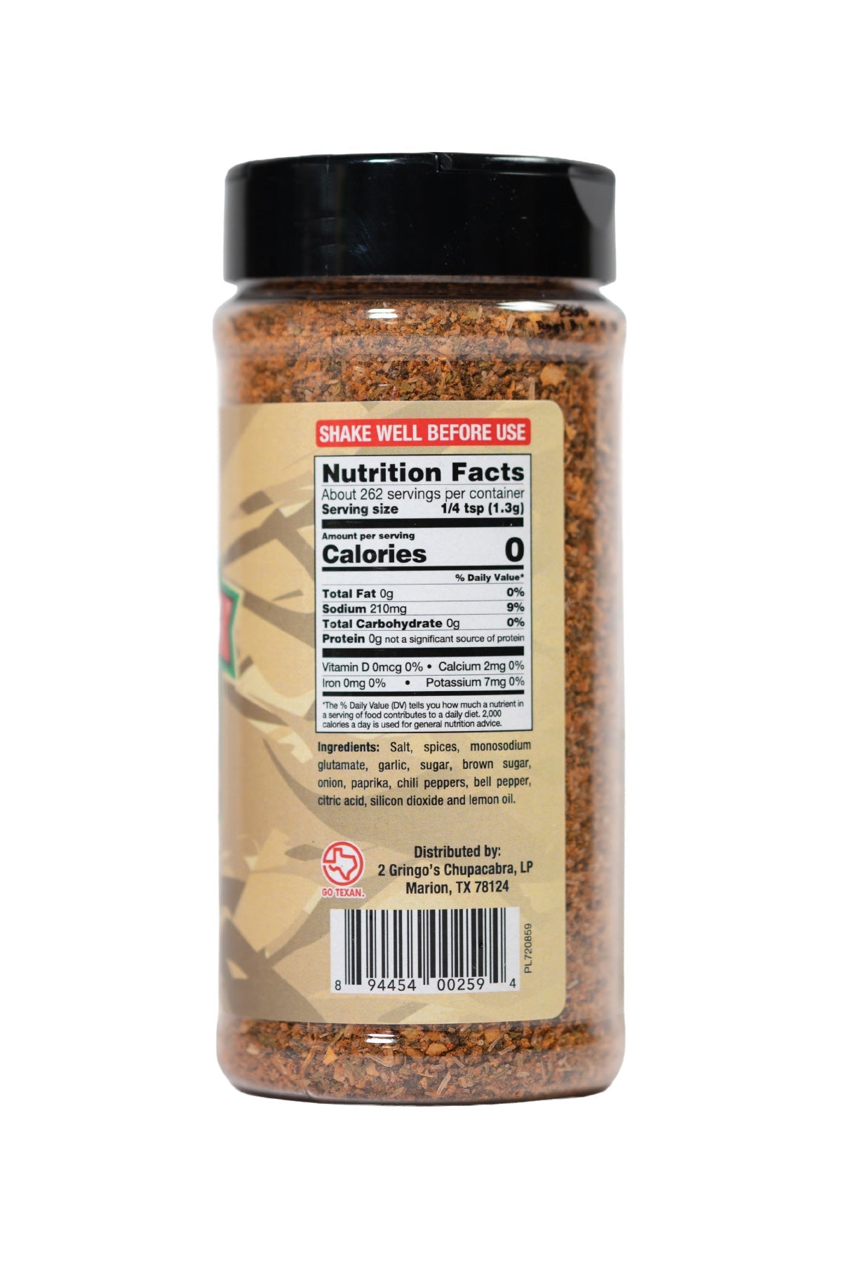2 GRINGOS CHUPACABRA® WILD GAME RUB