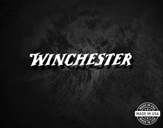 Winchester Firearms Logo Decal