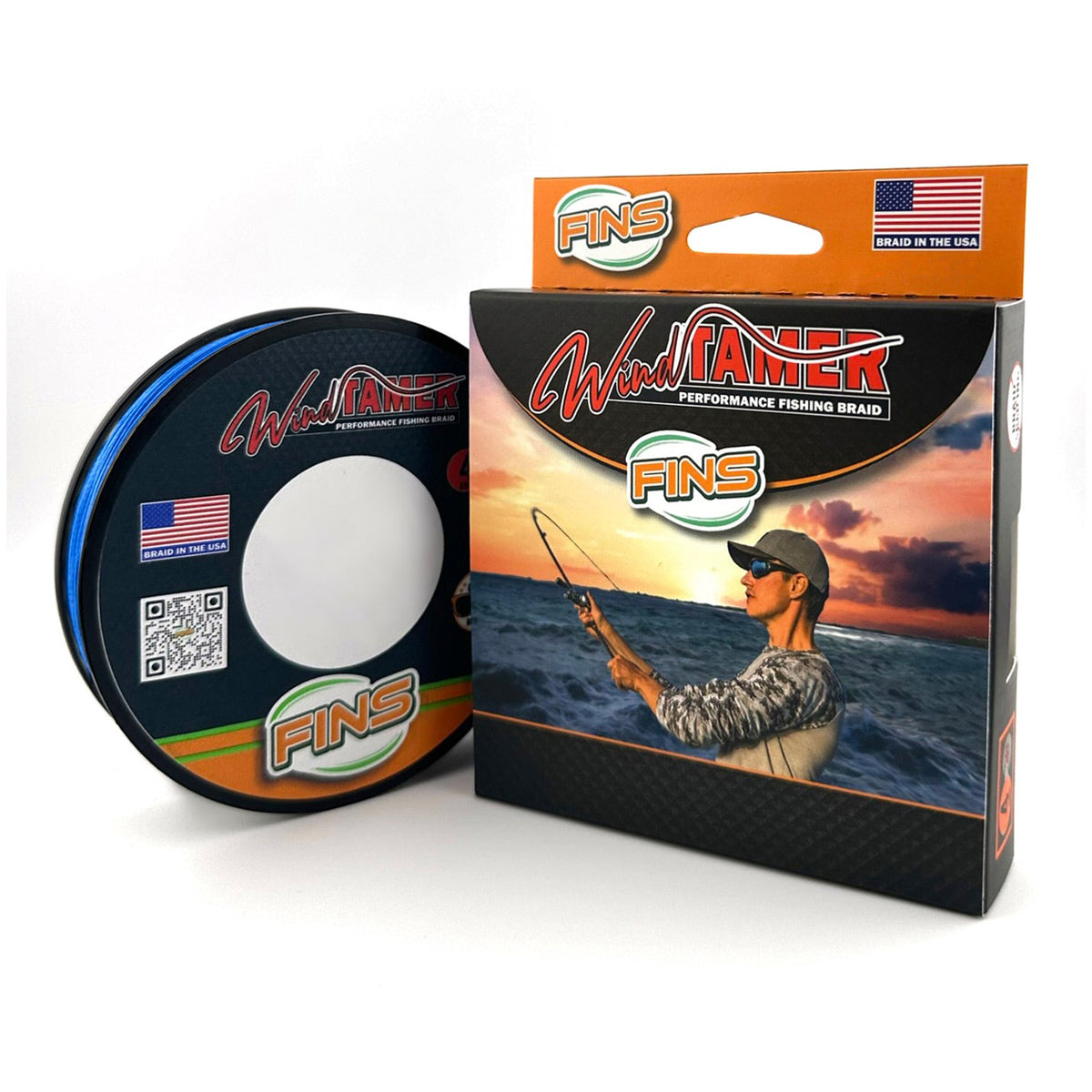 FINS Windtamer Fishing Braid (4-12 lb.)