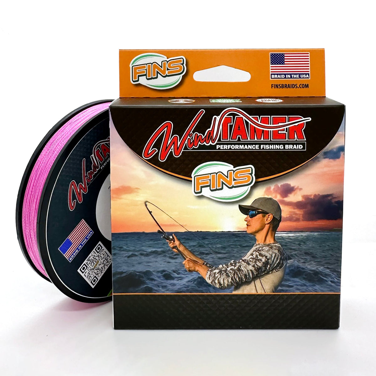 FINS Windtamer Fishing Braid (4-12 lb.)