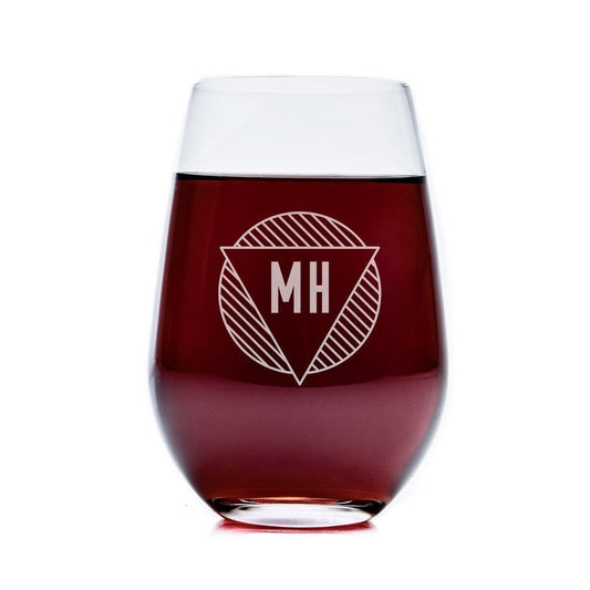 Stemless Wine Glasses - Set of 4: The Modern