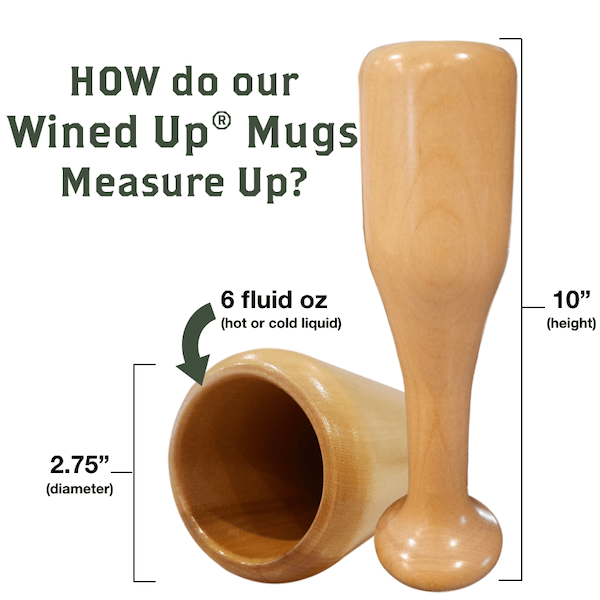 Texas Rangers Wined Up® | Baseball Bat Wine Mug Collective