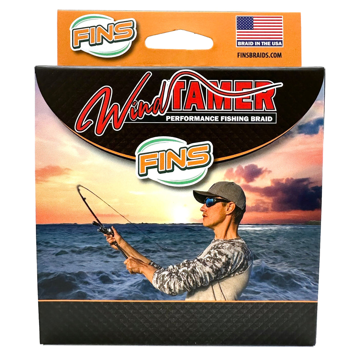 FINS Windtamer Fishing Braid (4-12 lb.)