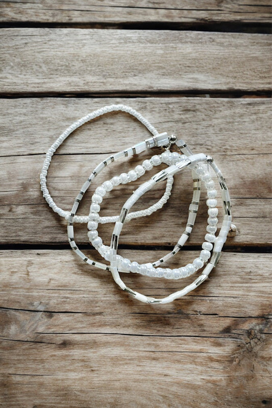 AVALANCHE - Beaded Bracelets - Set of 4