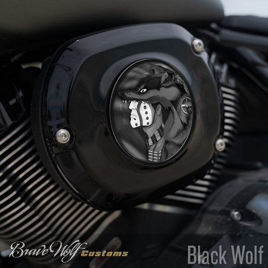 Black Wolf - 5 Inch Decal