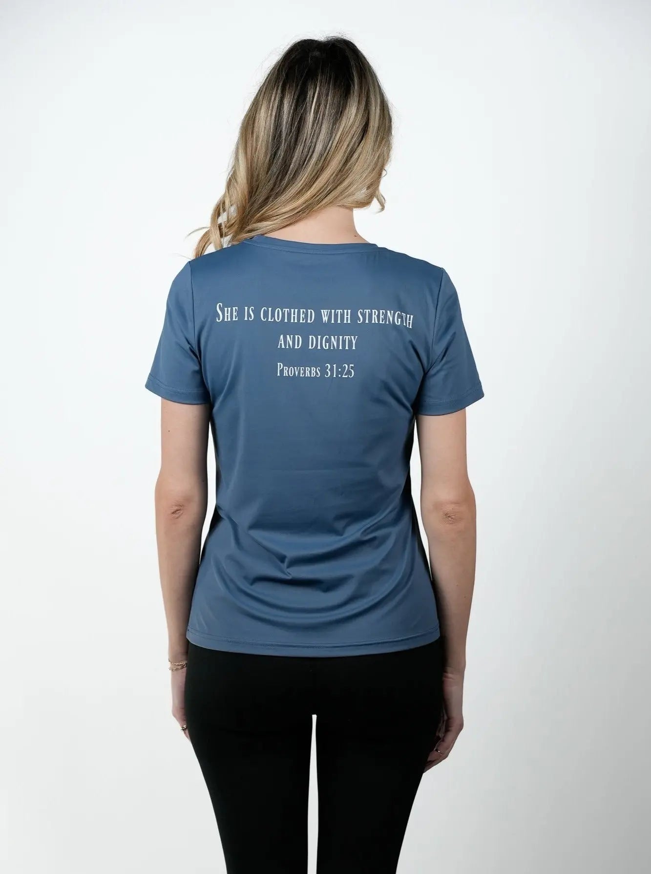 Women's Proverbs 31:25 Performance Tee