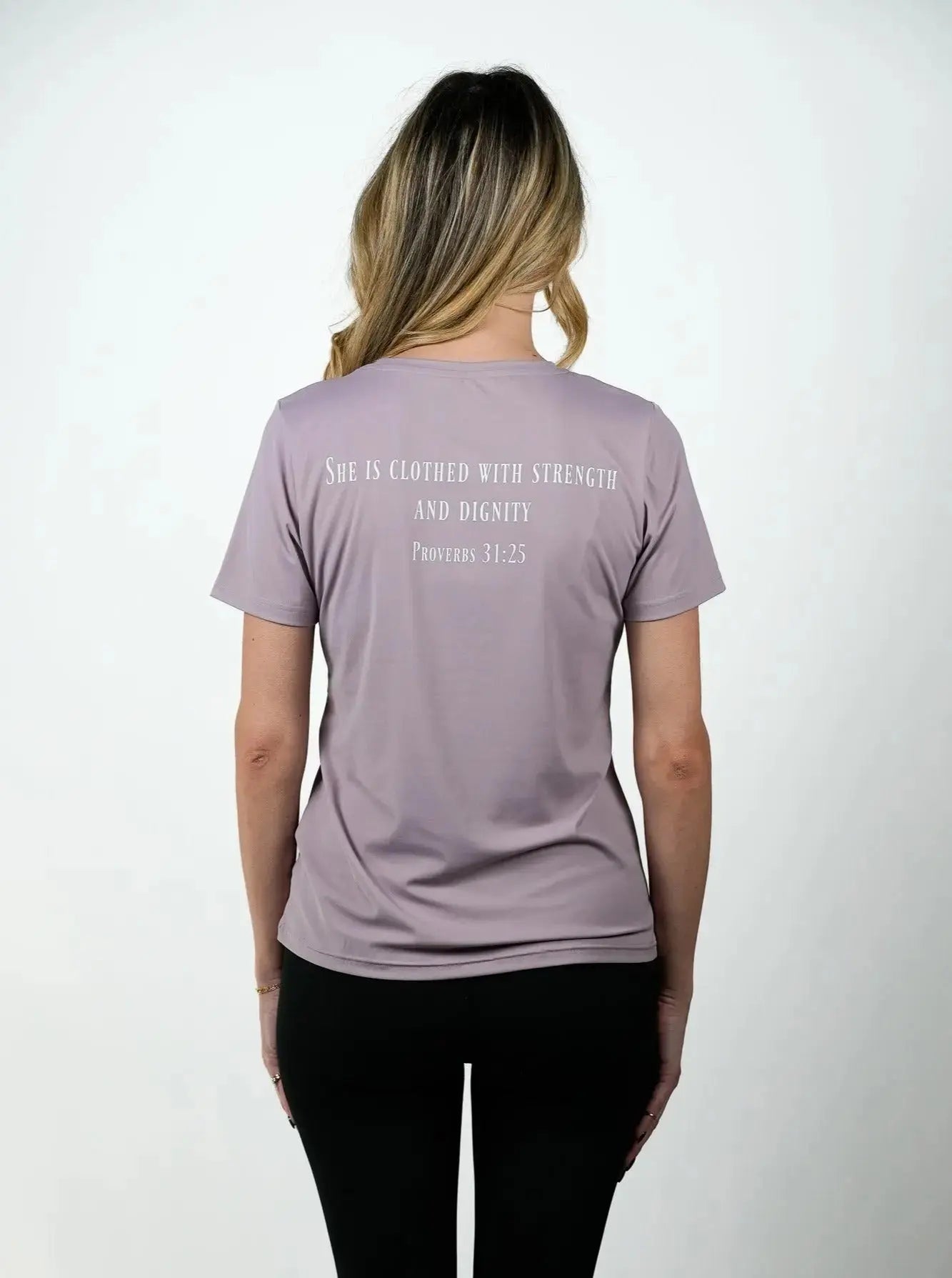Women's Proverbs 31:25 Performance Tee