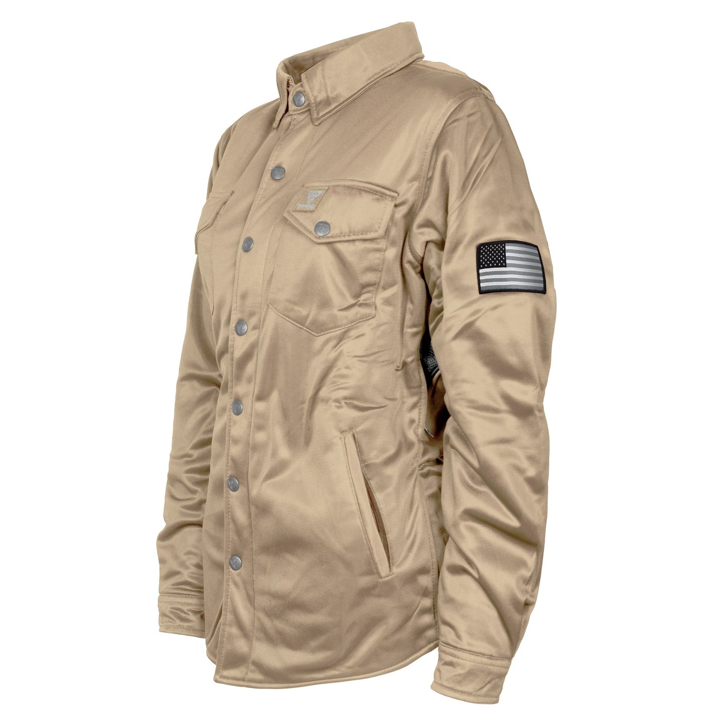 ‌Ultra Protective Shirt for Women - Khaki Solid