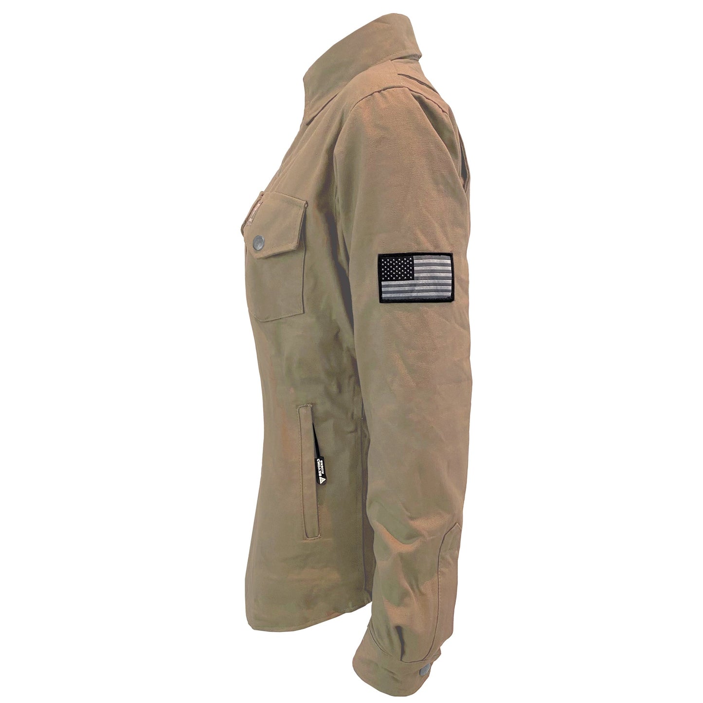 Protective Canvas Jacket for Women - Camel