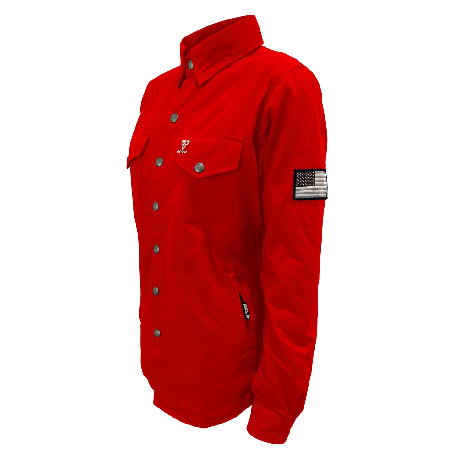Protective Canvas Jacket for Women - Red