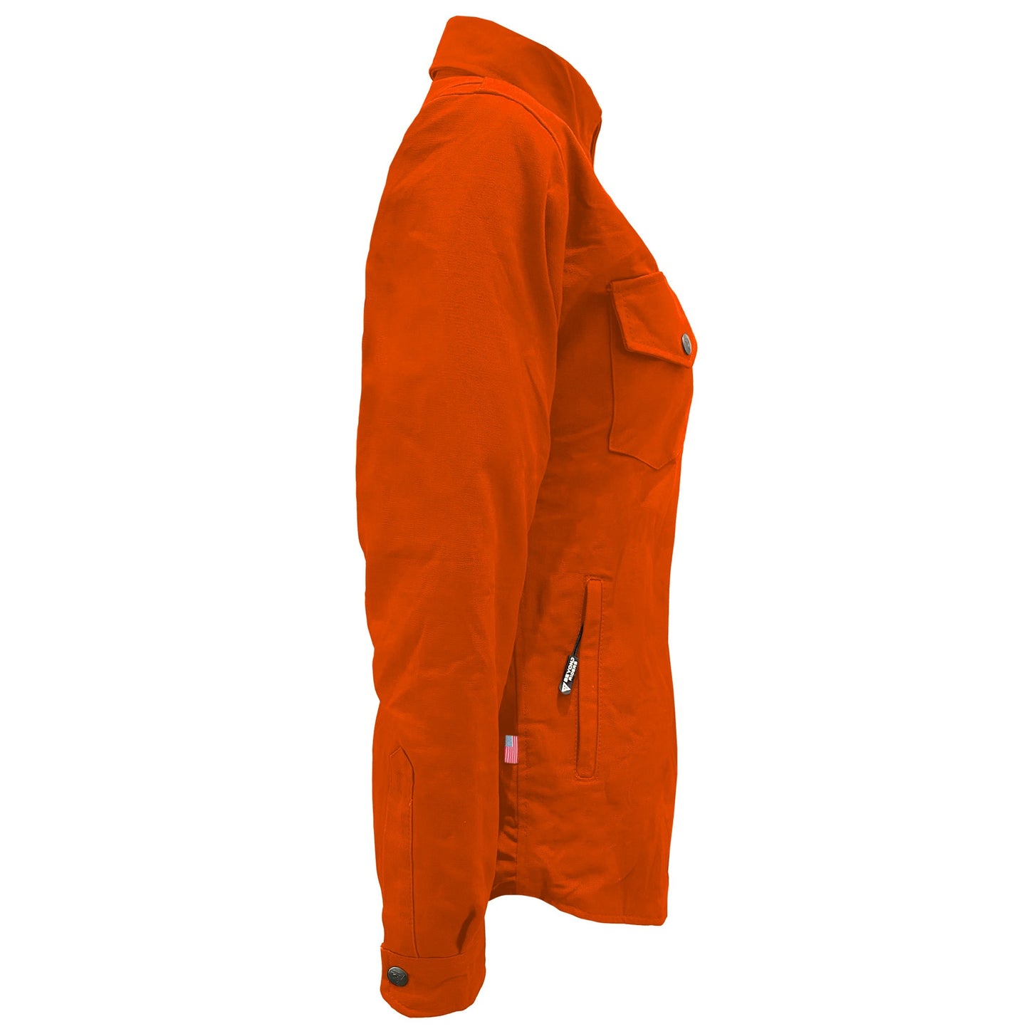 Protective Canvas Jacket for Women - Orange