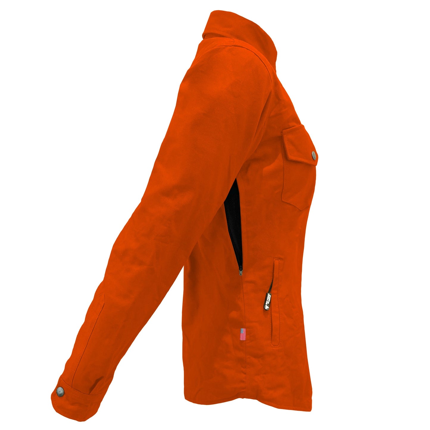 Protective Canvas Jacket for Women - Orange