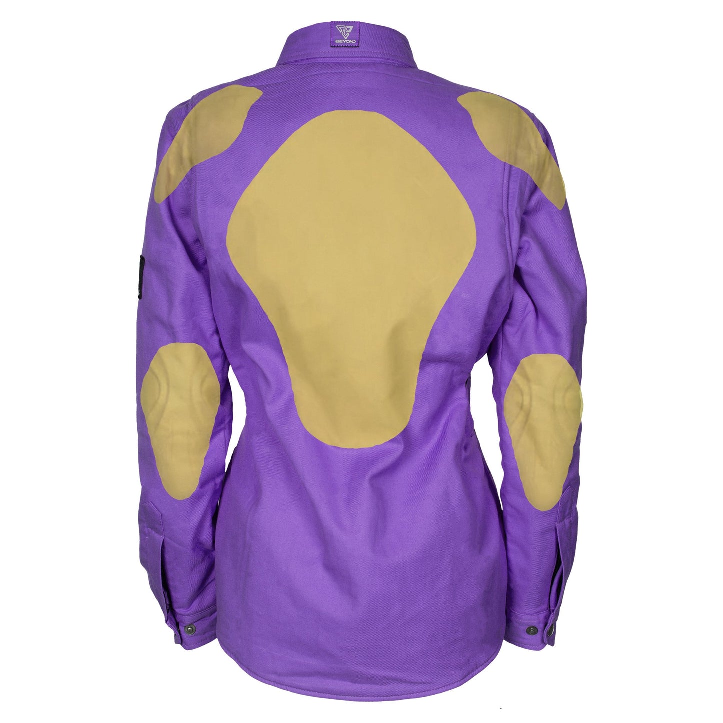 Protective Flannel Shirt for Women - Purple Solid