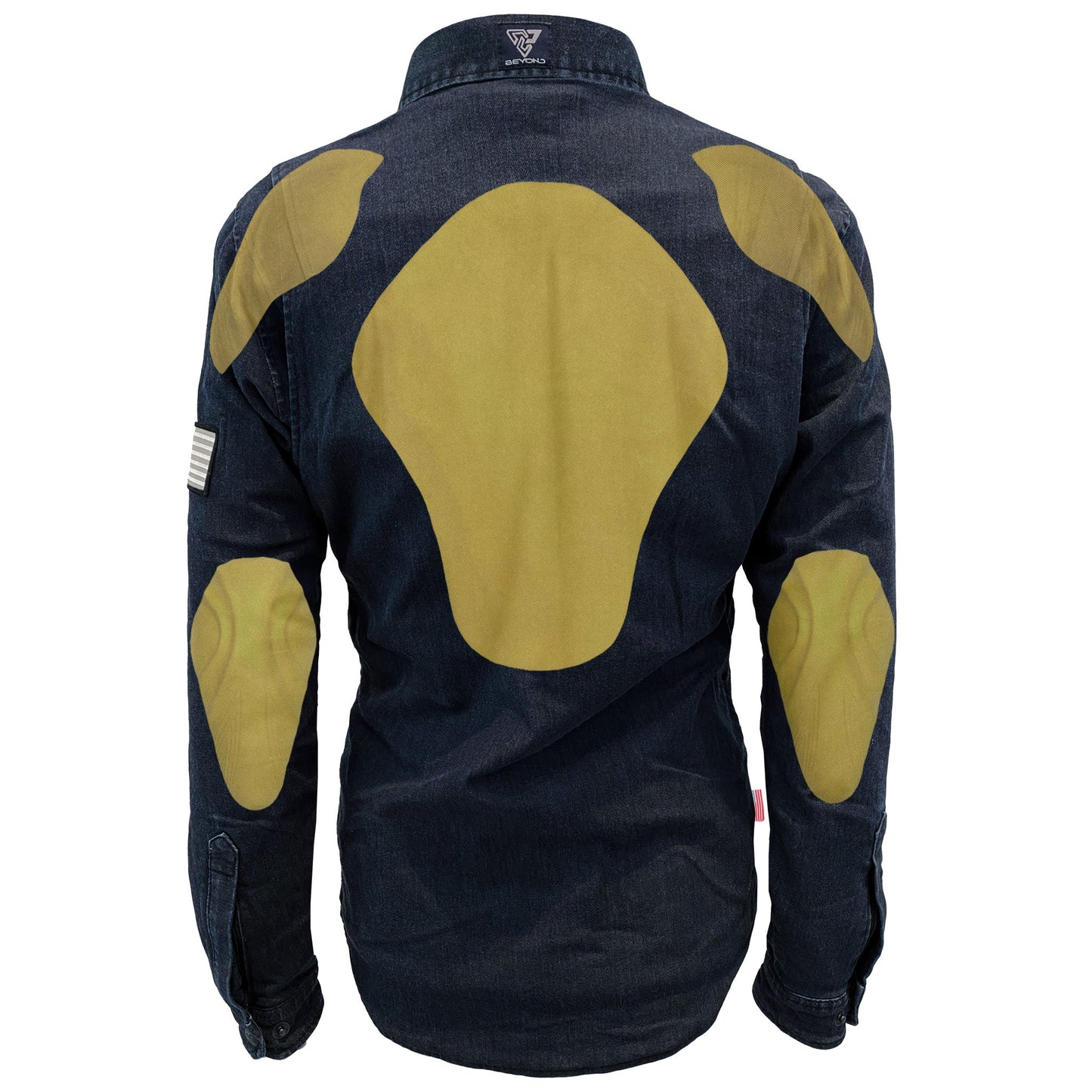 Protective Jeans Jacket for Women - Indigo Blue with Pads