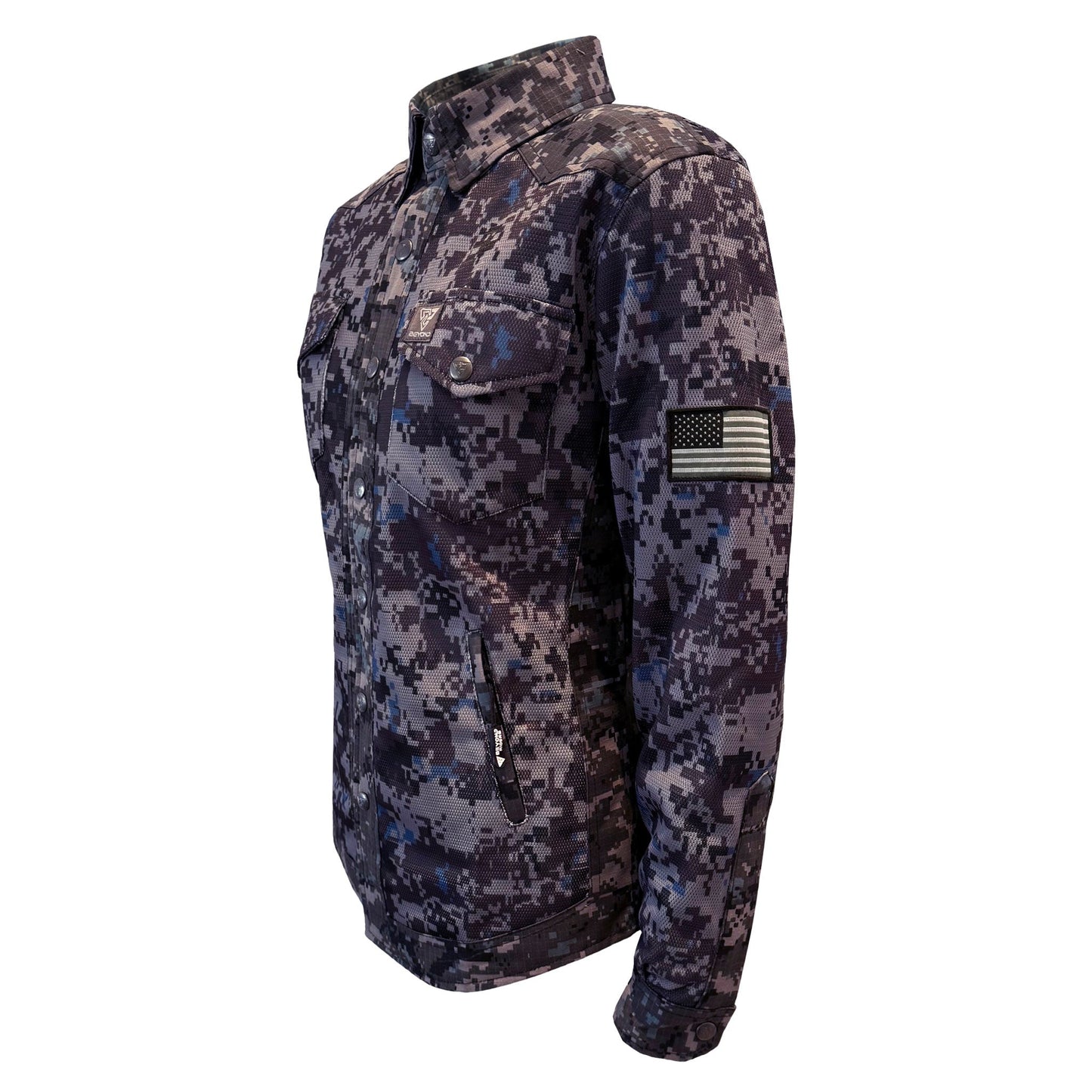 Summer Protective Camouflage Mesh Shirt "Devil Six" for Women