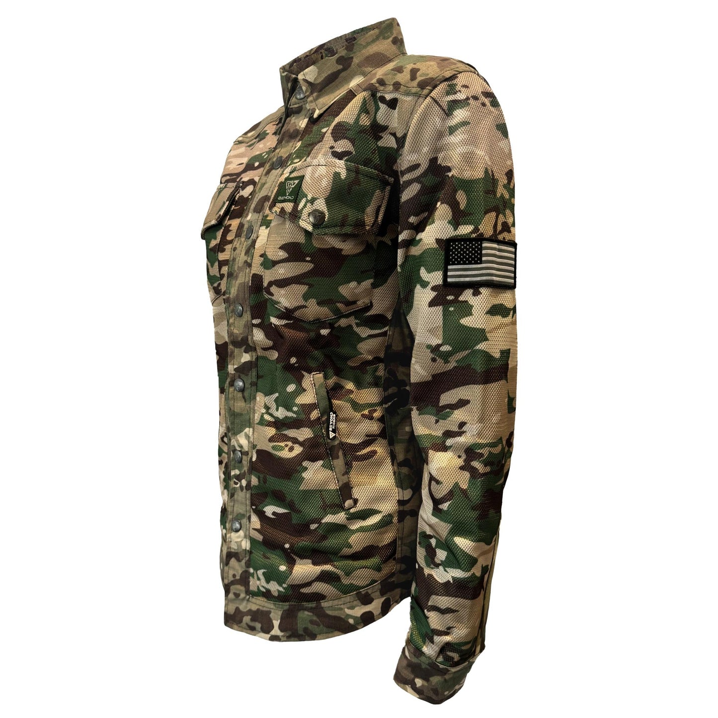 Summer Protective Camouflage Mesh Shirt "Delta Four" for Women