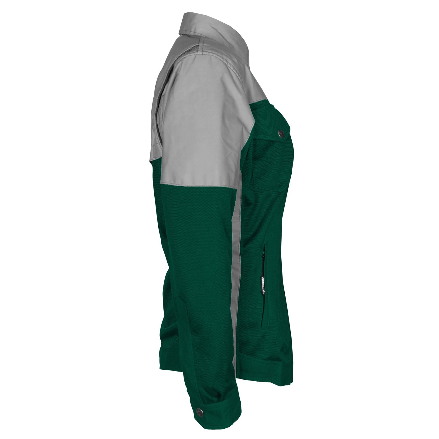 Summer Mesh Reflective Shirt Dark Green Eclipse for Women