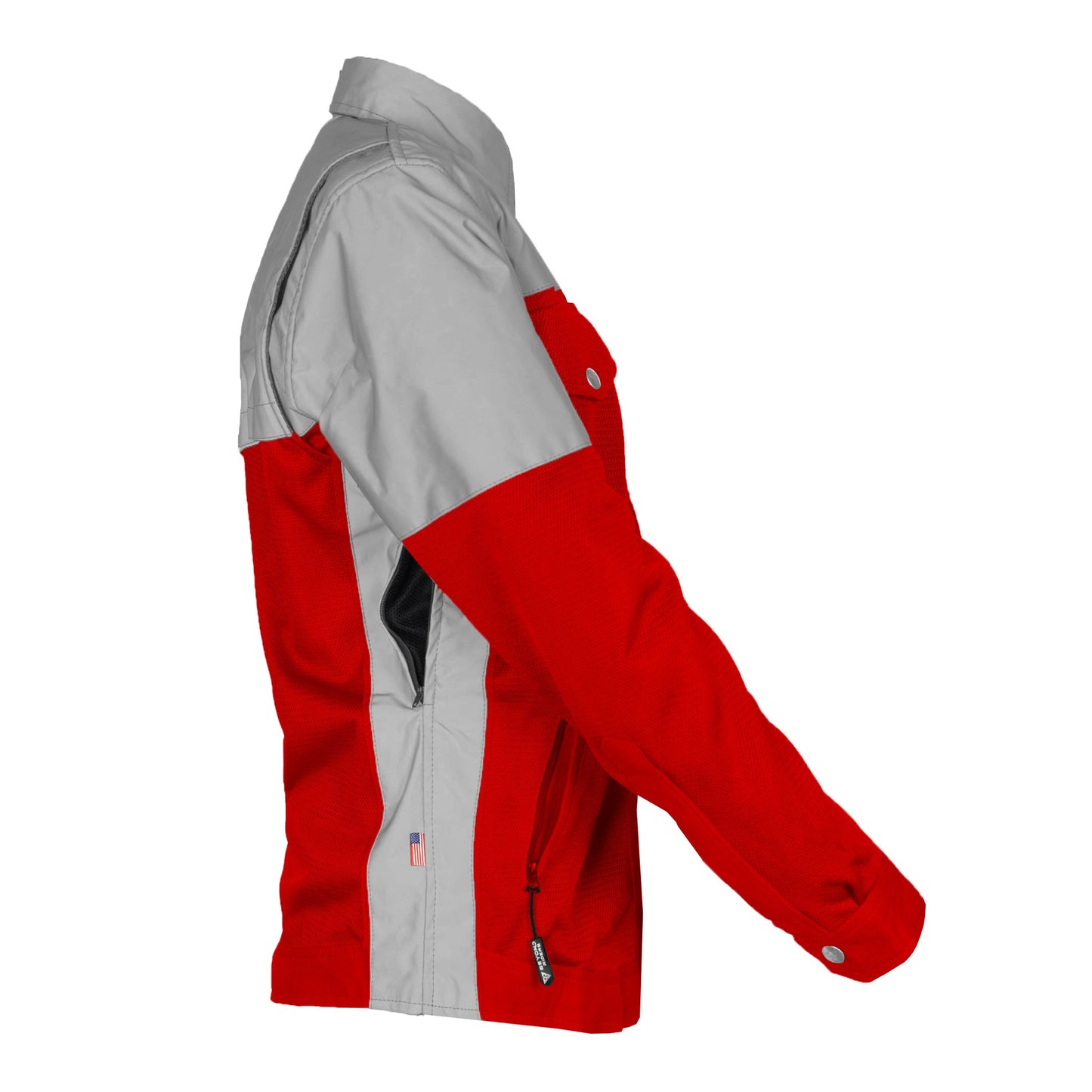 Summer Mesh Reflective Shirt Red Eclipse for Women