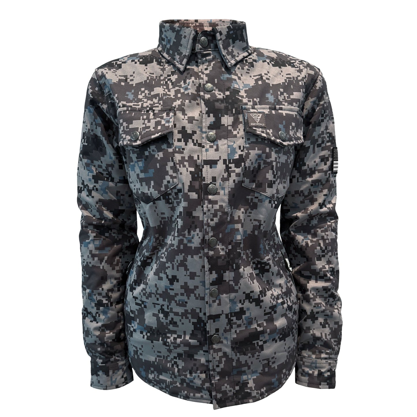 Protective SoftShell Winter Jacket for Women Camouflage Devil Six