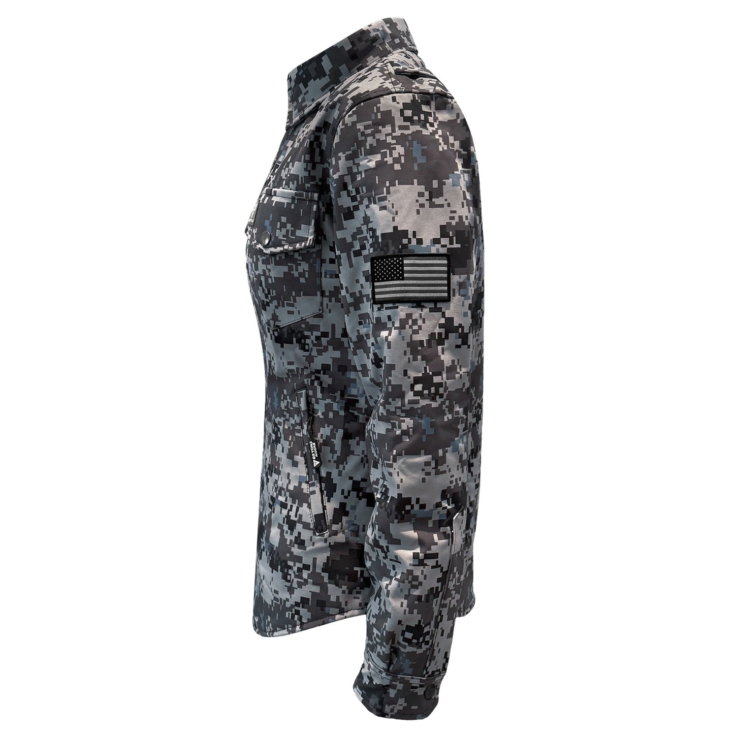 Protective SoftShell Winter Jacket for Women Camouflage Devil Six