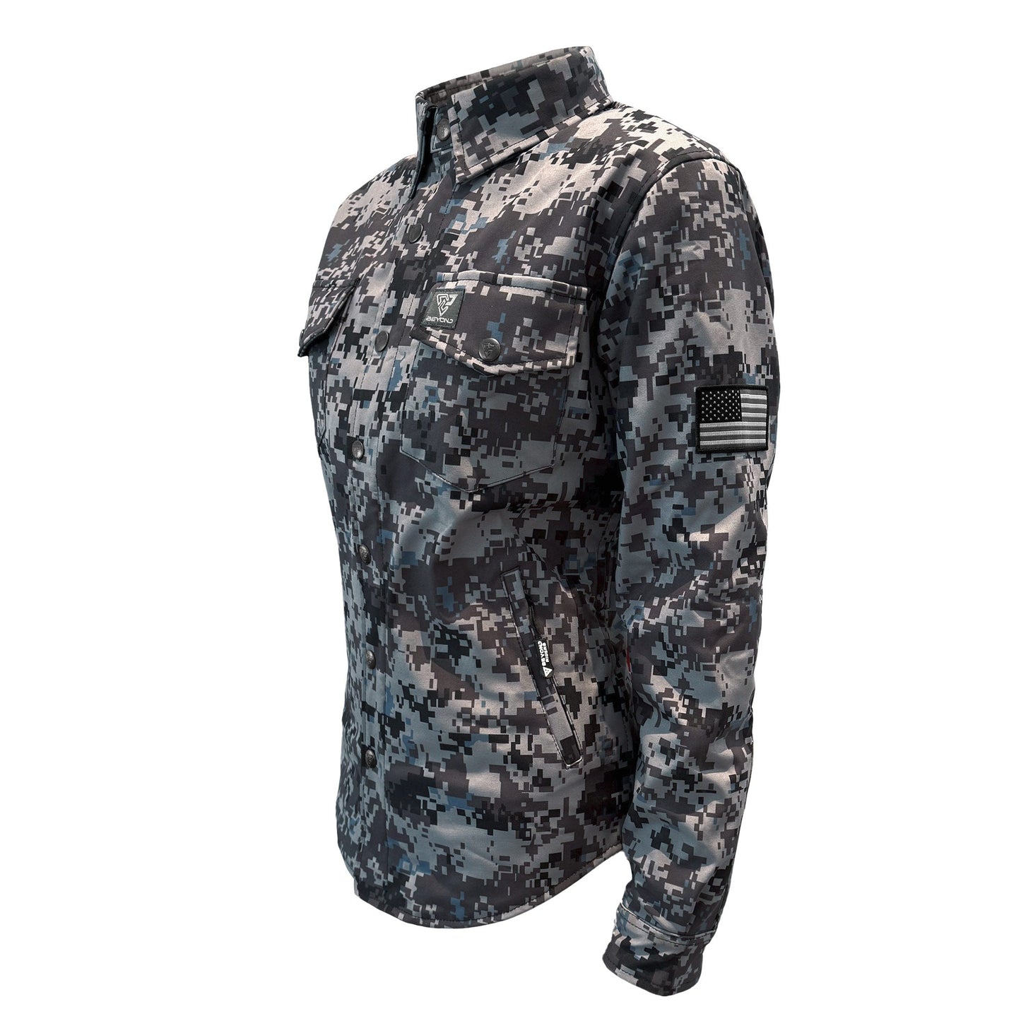 Protective SoftShell Winter Jacket for Women Camouflage Devil Six