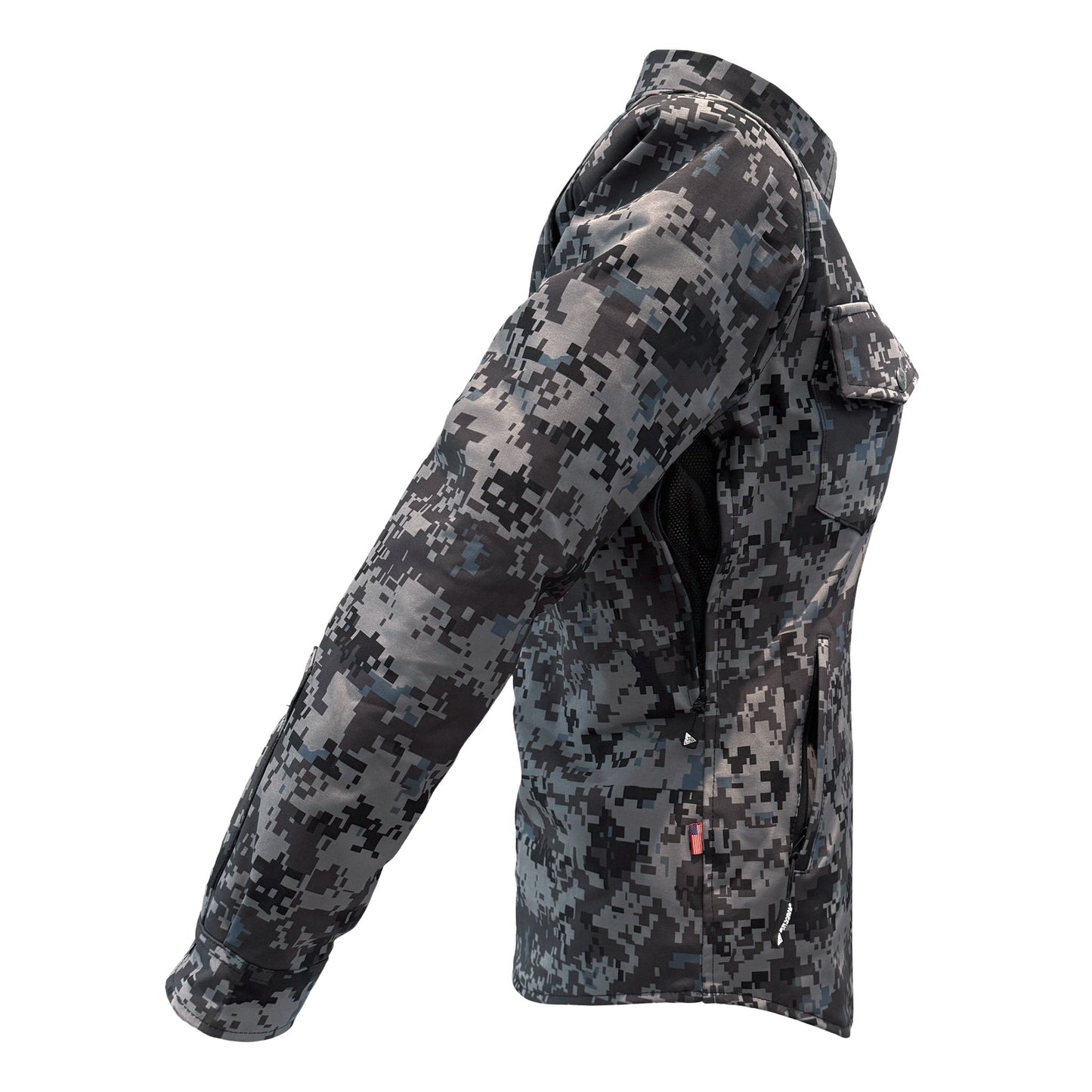 Protective SoftShell Winter Jacket for Women Camouflage Devil Six