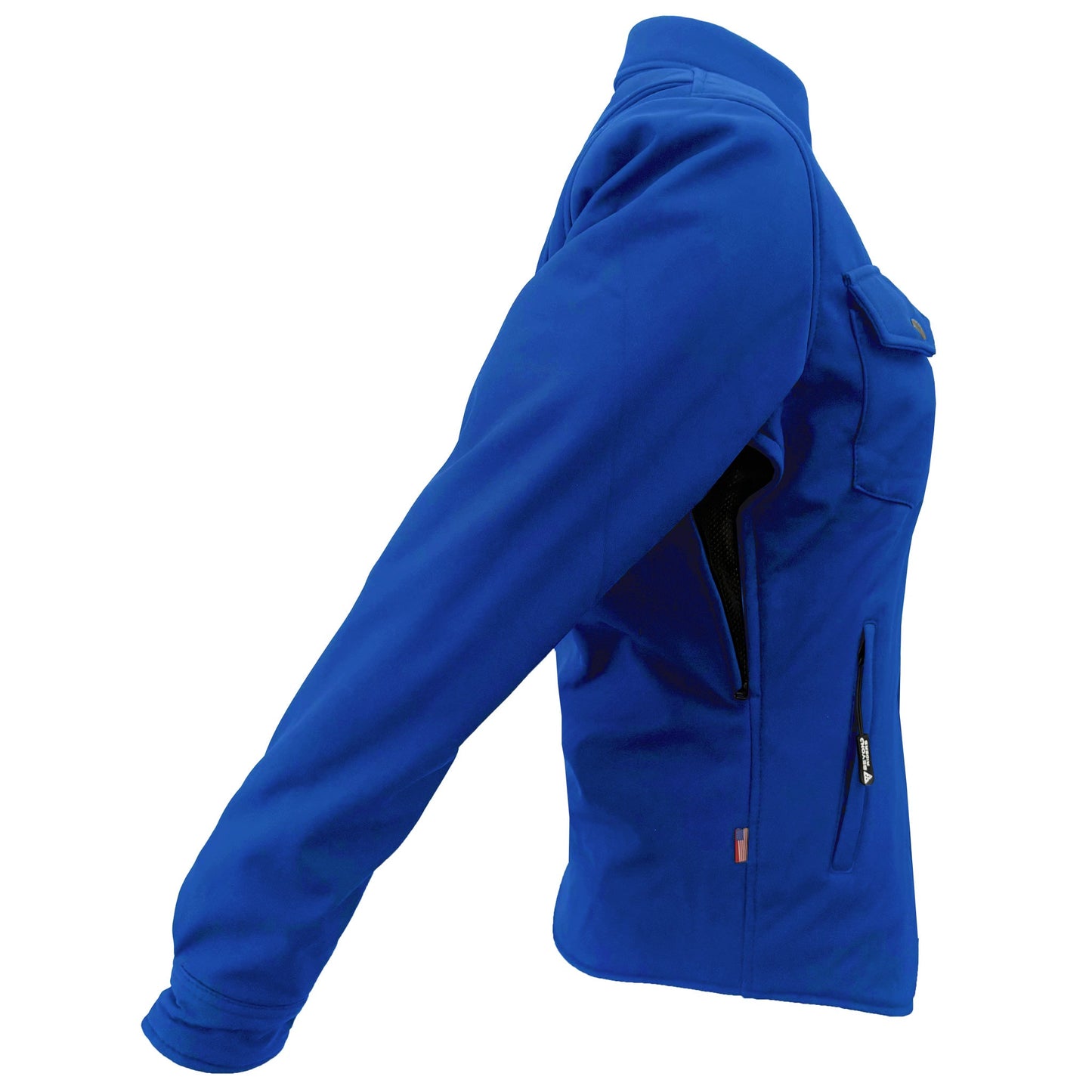 Protective SoftShell Winter Jacket for Women – Light Blue Matte