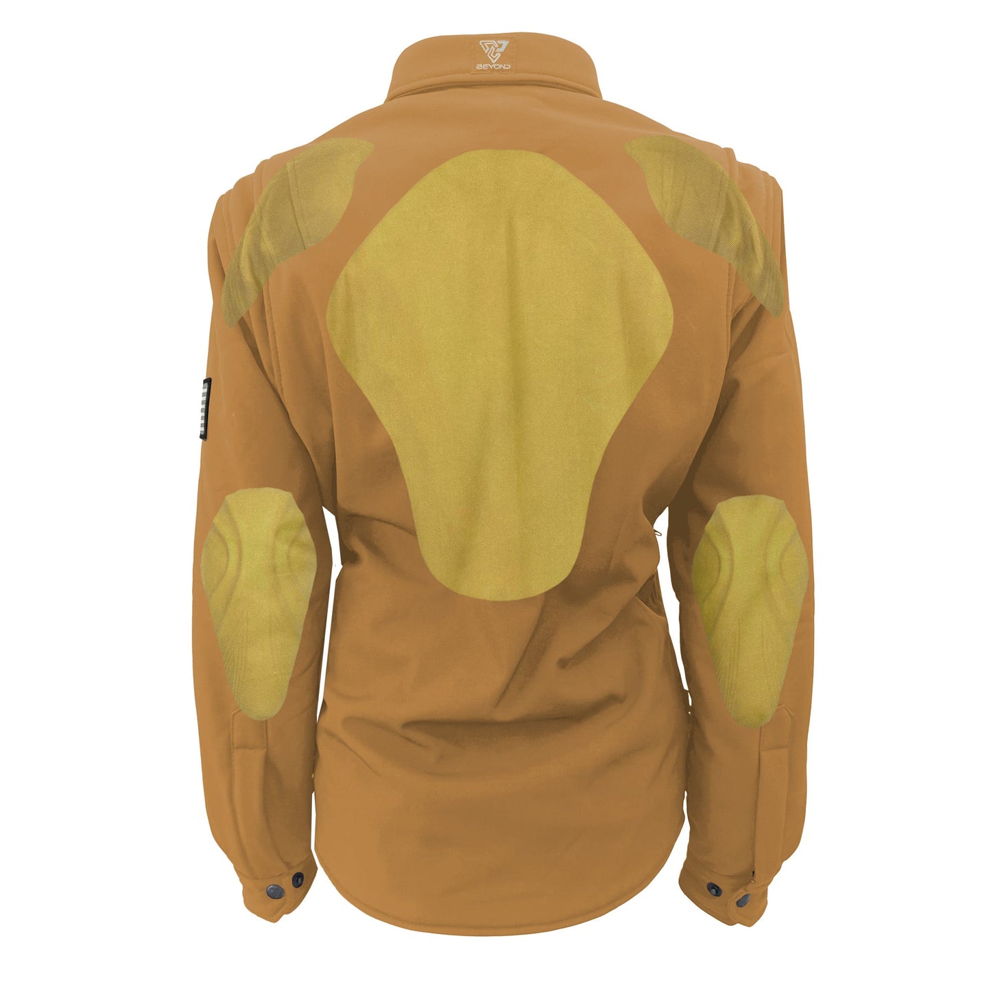 Protective SoftShell Winter Jacket for Women – Mustard Matte