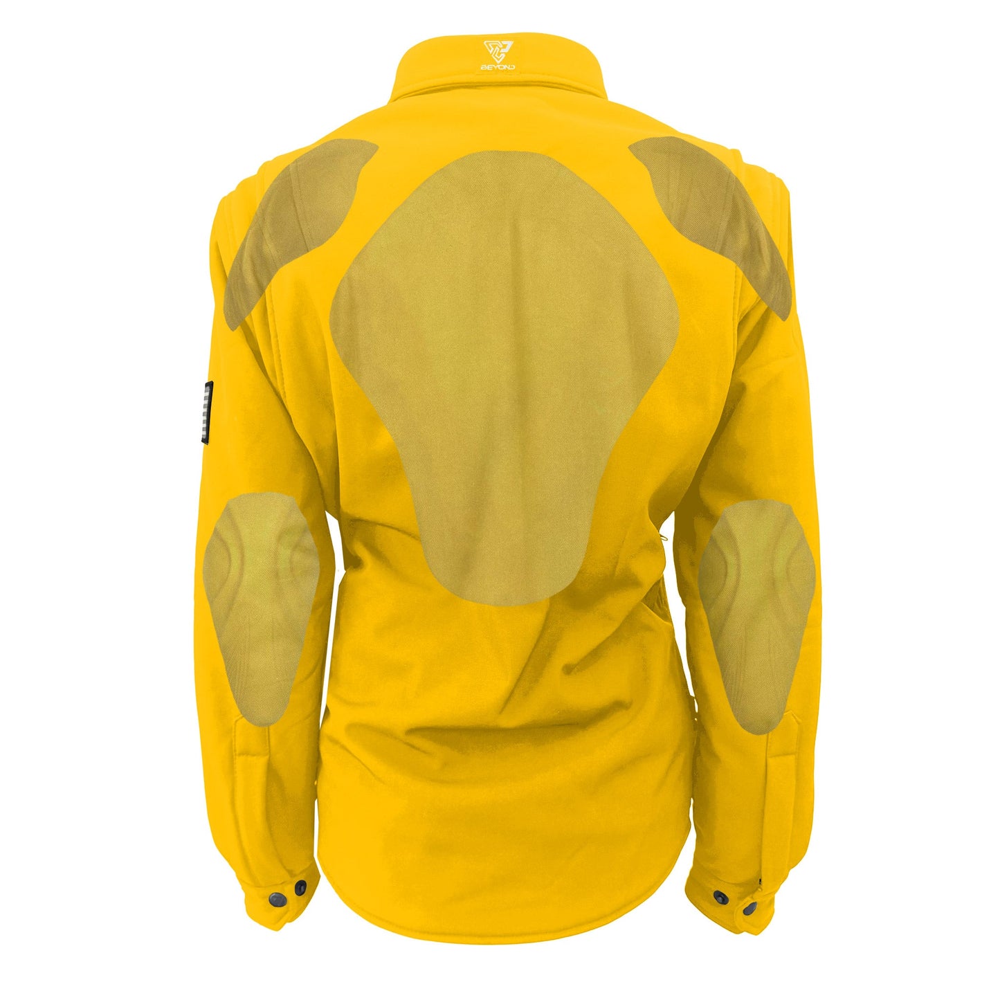 Protective SoftShell Winter Jacket for Women – Yellow Matte
