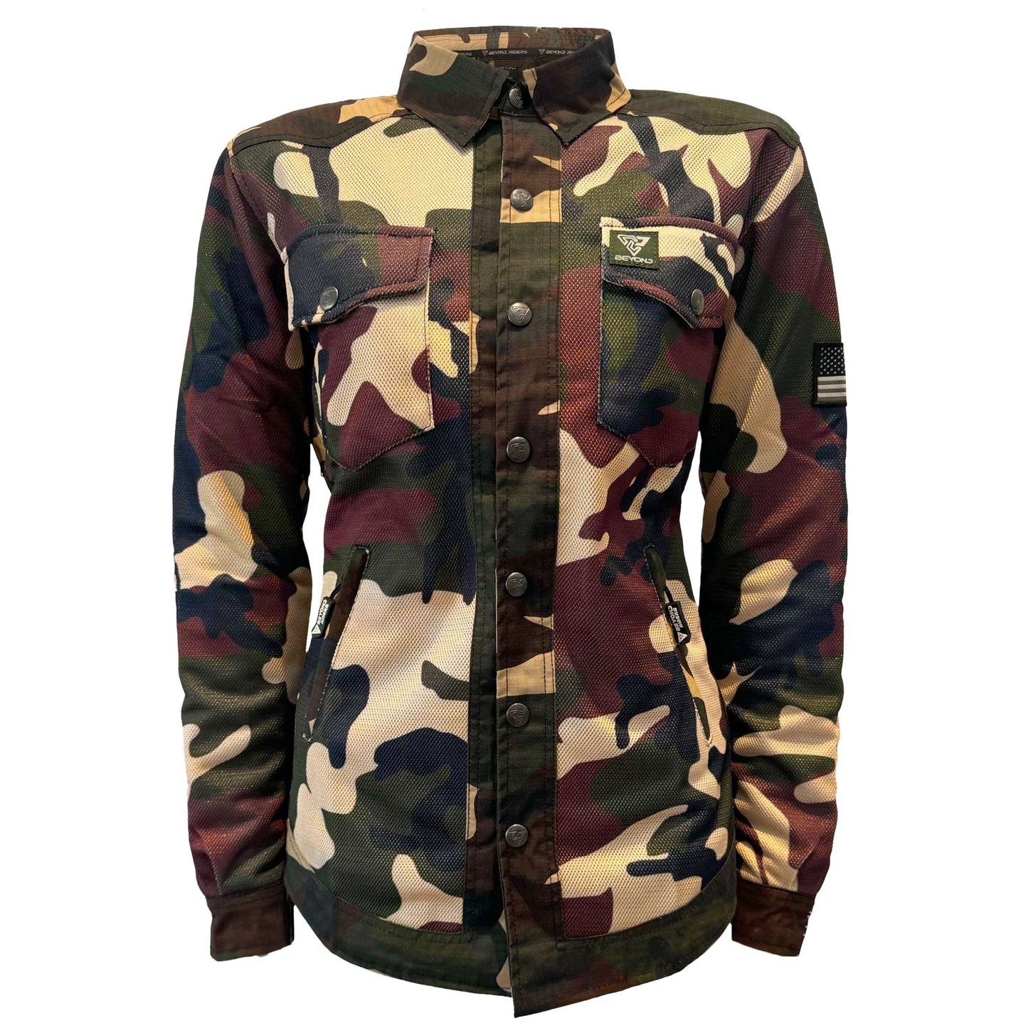 Summer Protective Camouflage Mesh Shirt "Knight Hawk" for Women’s