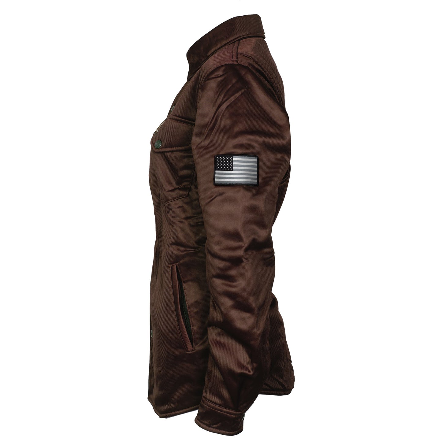 ‌Ultra Protective Shirt for Women - Brown Solid