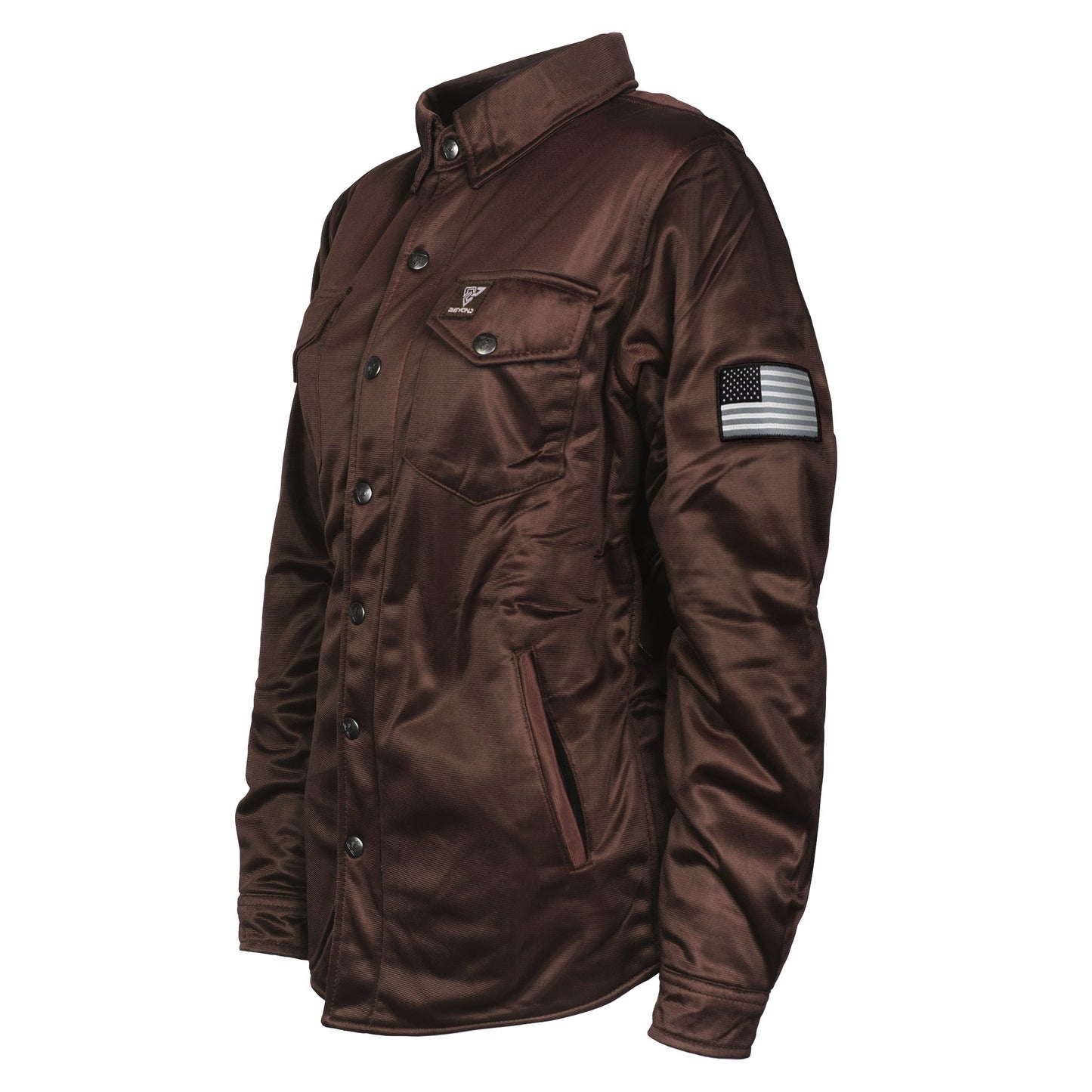 ‌Ultra Protective Shirt for Women - Brown Solid