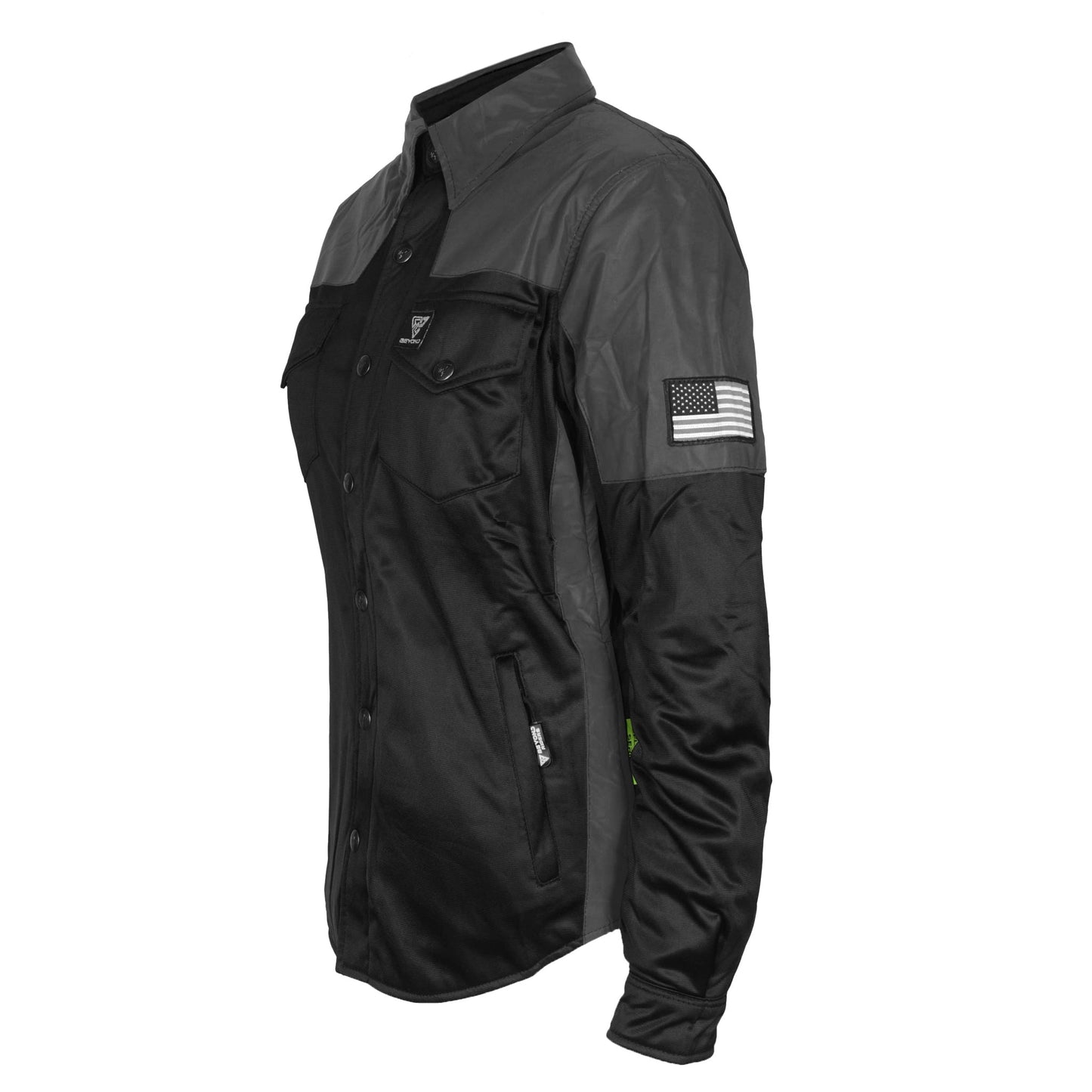 Ultra Reflective Shirt "Nightfall Nebula" for Women - Black