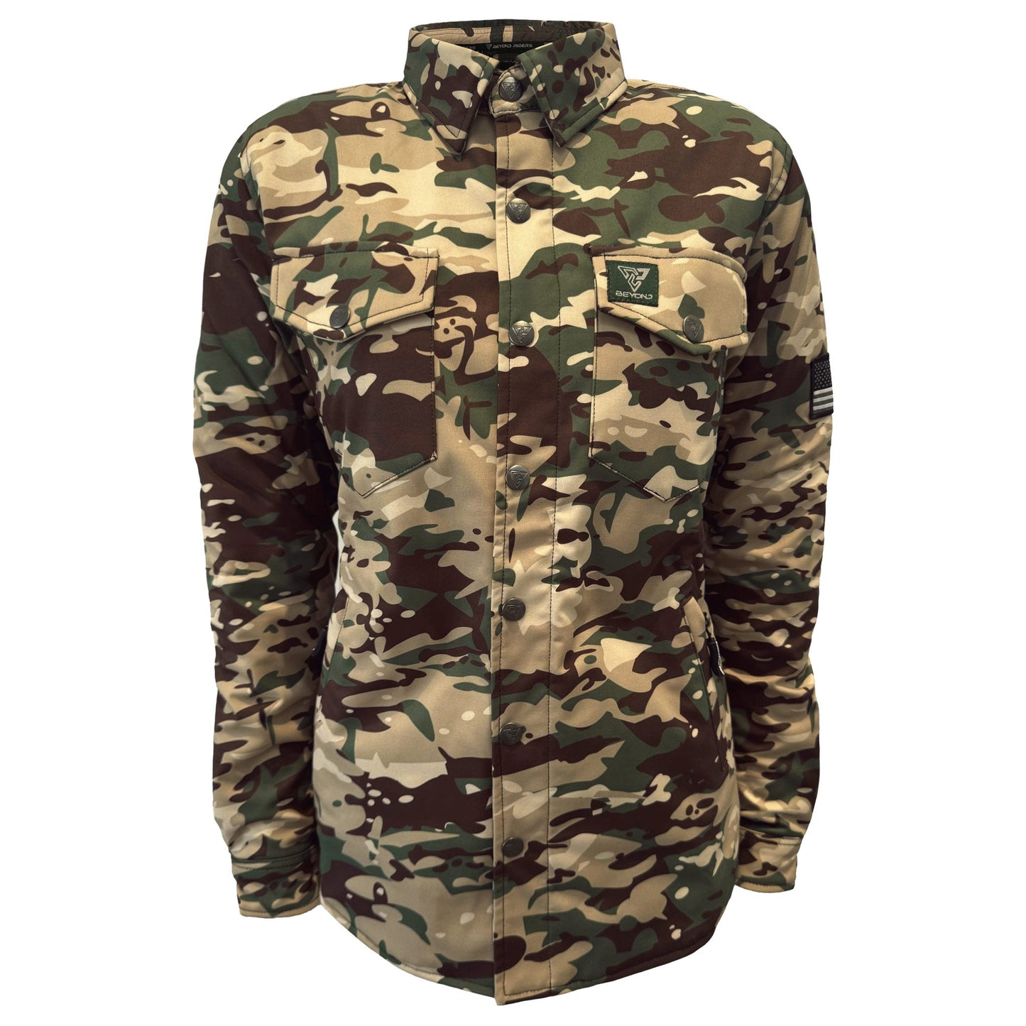 Protective SoftShell Winter Jacket for Women Camouflage Delta Four