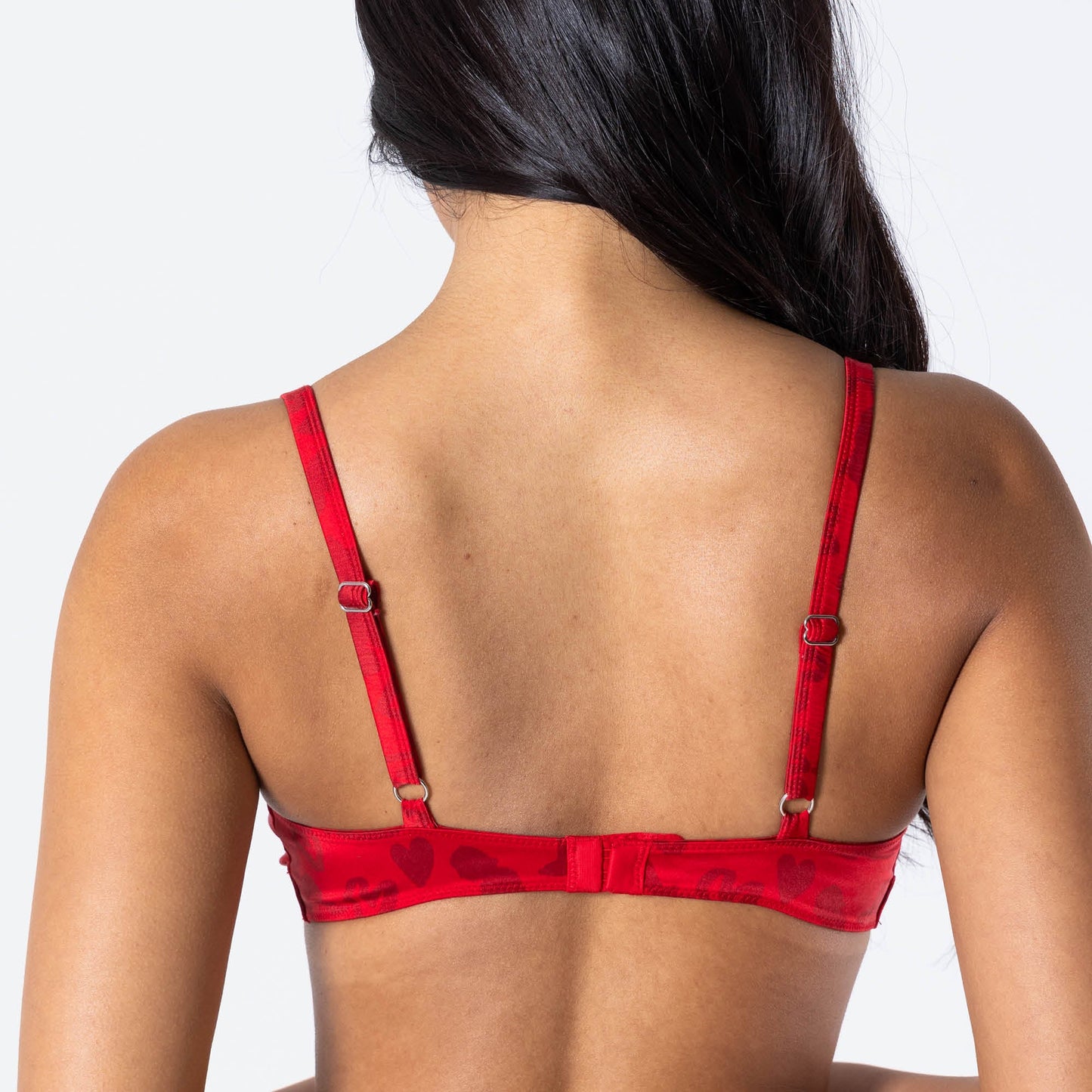 The Shaking Sheets | Valentine's Day Women’s Silk Triangle Bralette