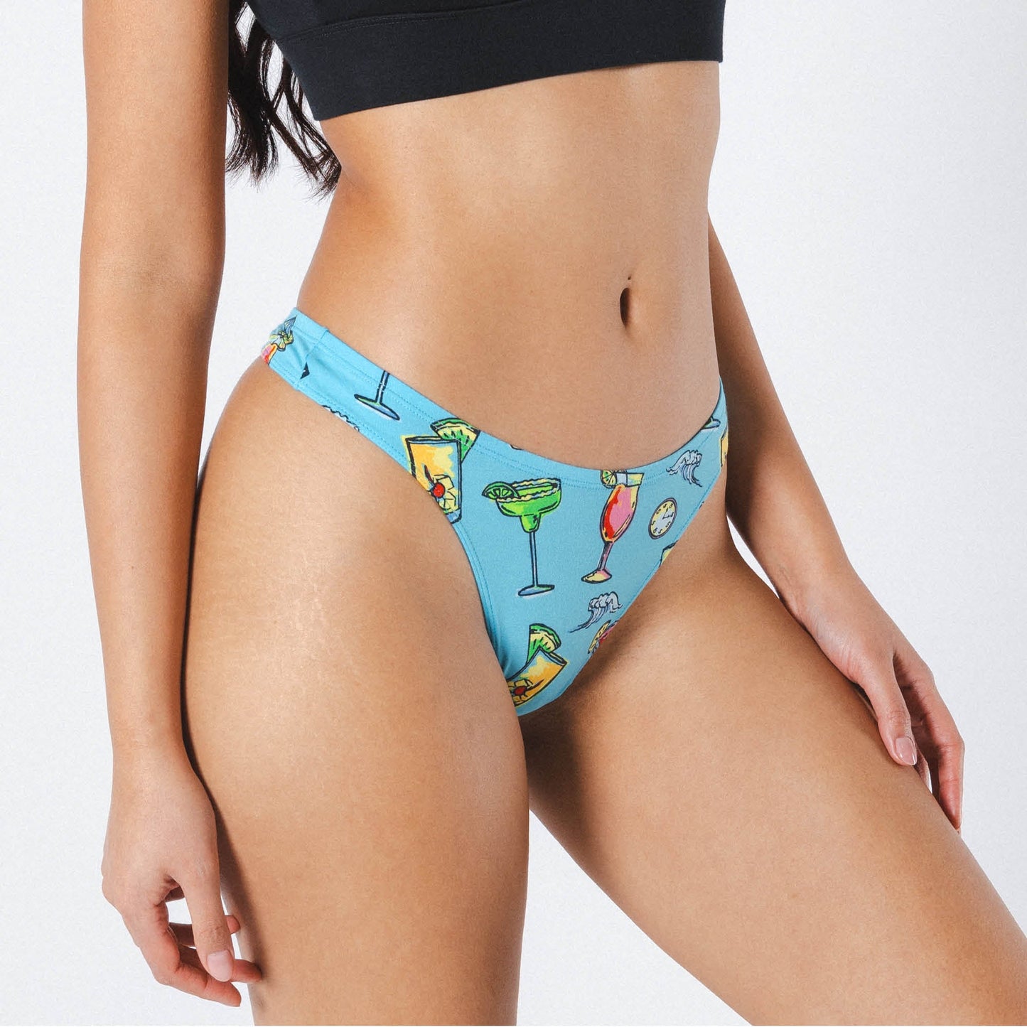 The Cocktail Hour | Shinesty x Margaritaville® MicroModal Thong