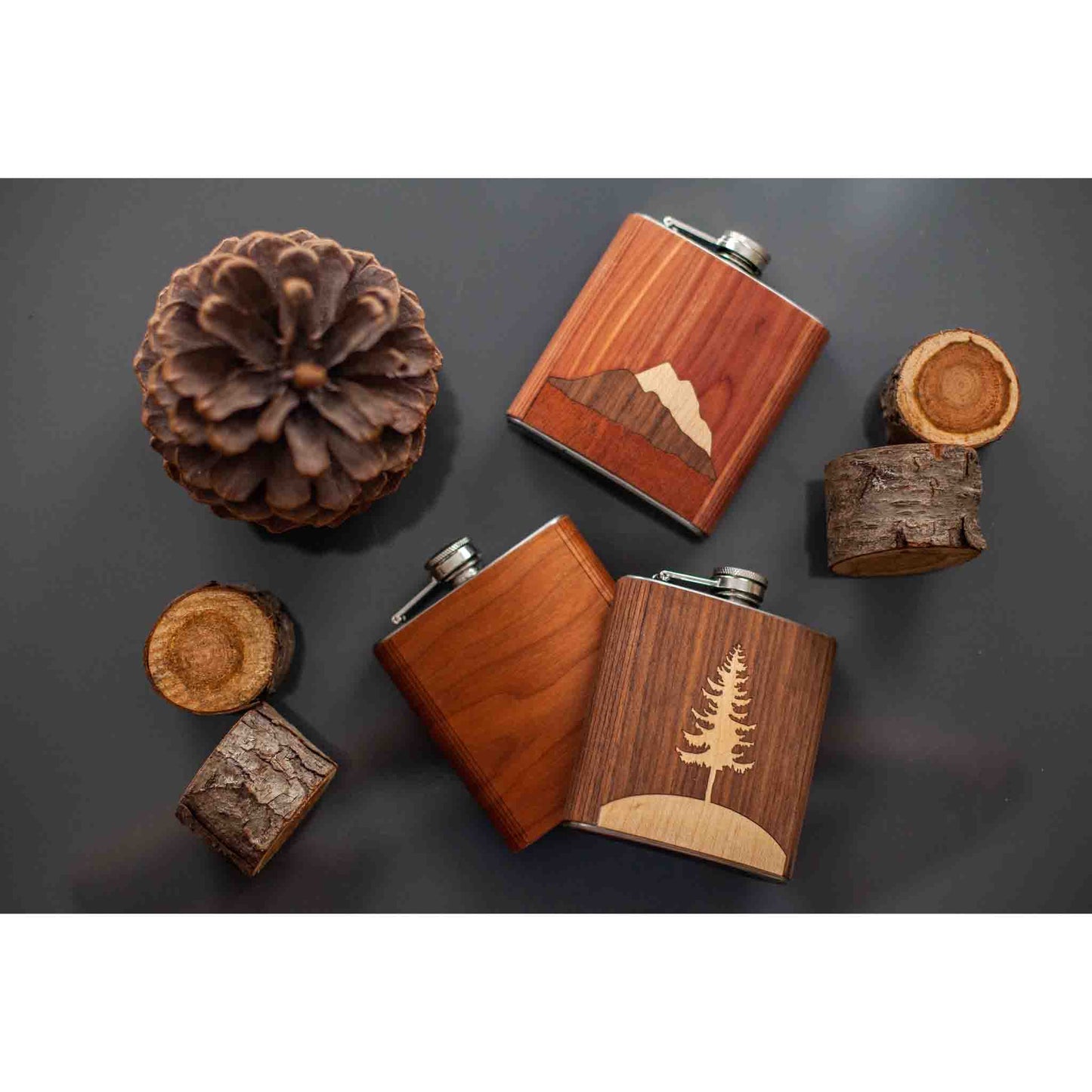 Pine Tree Flask