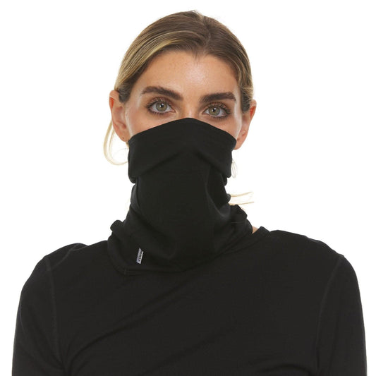 Merino Wool Half Neck Gaiter - Microweight