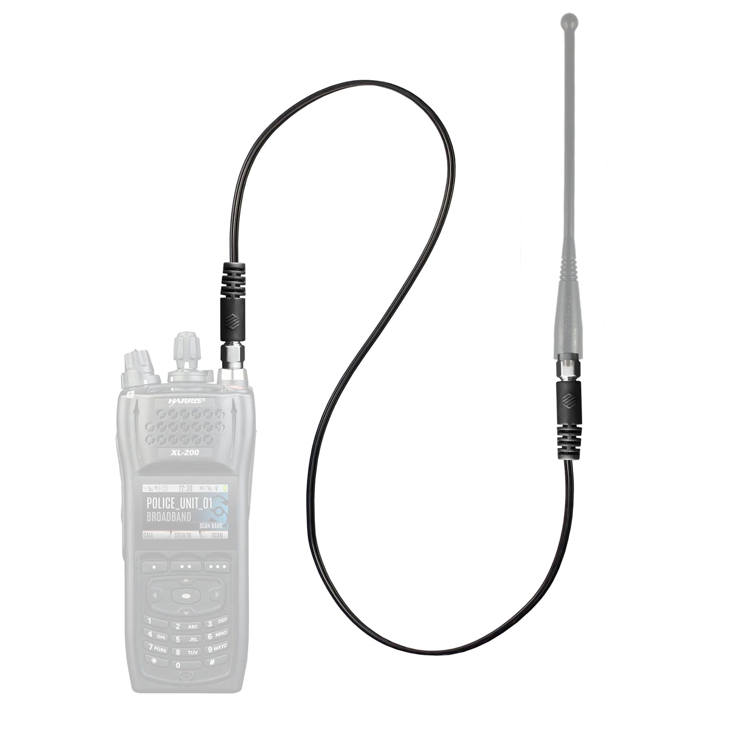 Tactical Antenna Relocation Kit(No Antenna Pouch) - Harris & M/A-Com Public Safety Radios