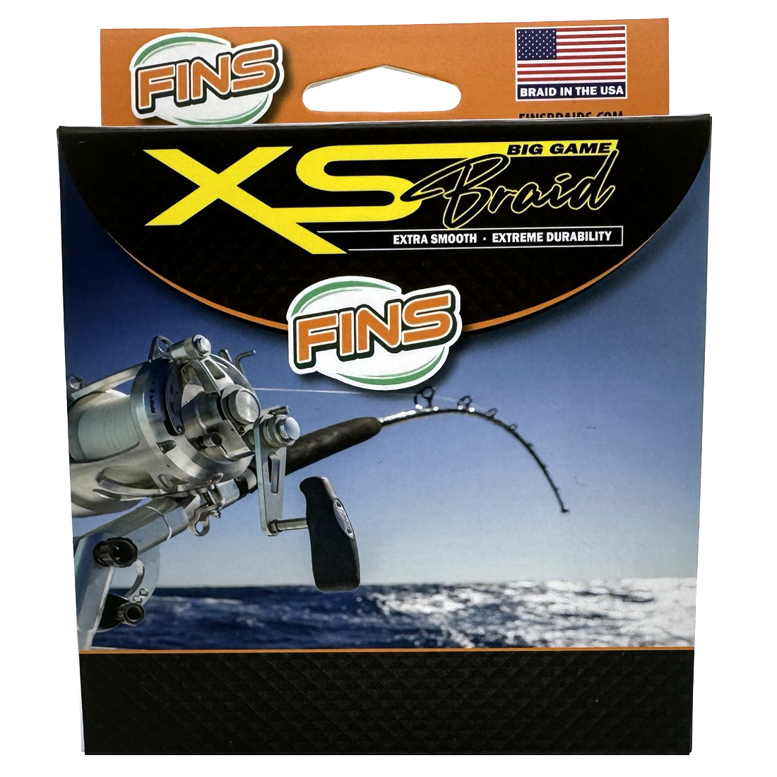 FINS XS Big Game Fishing Braid (10-50 lb.)