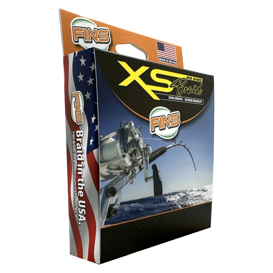 FINS XS Big Game Fishing Braid (10-50 lb.)