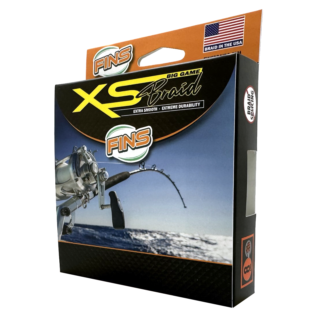 FINS XS Big Game Fishing Braid (10-50 lb.)